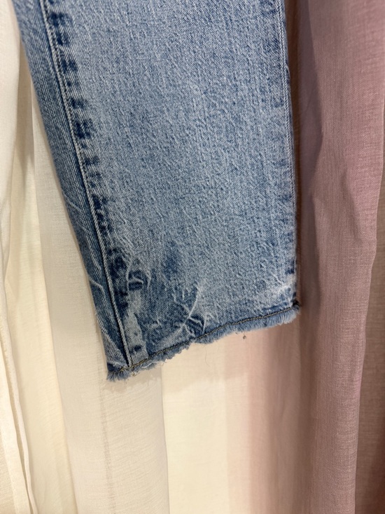 Pilcro Light Wash High-Rise Straight Jeans - Picture 5 of 6